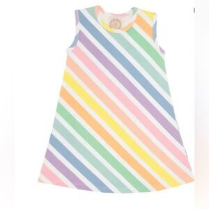 Beaufort bonnet rainbow dress. Polly play dress